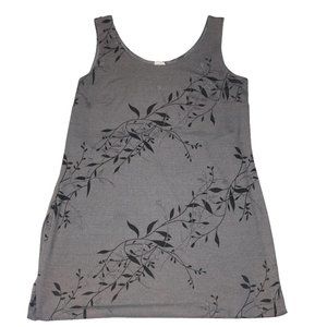 Gray Vine Maxi Dress